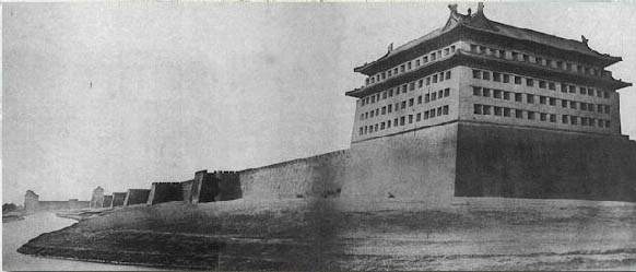 北京城1860年城郭一角