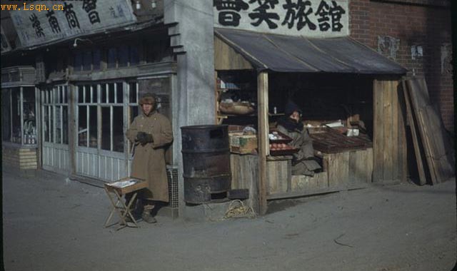 朝鲜战争前49年汉城彩照