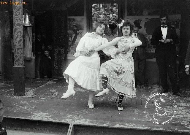 1907年的法国游乐场_老照片图库_历史千年