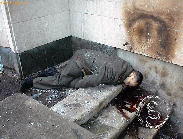 莫斯科剧院人质事件血腥现场照