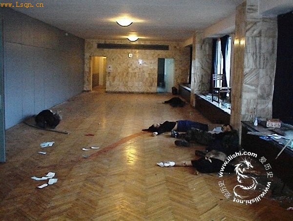 莫斯科剧院人质事件血腥现场照