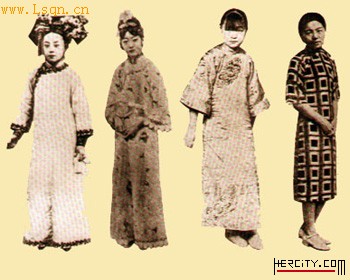 图解近代旗袍发展史