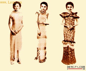 图解近代旗袍发展史