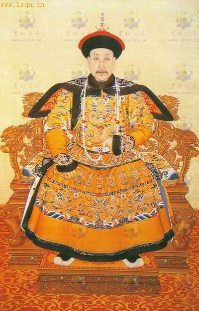 清高宗乾隆帝是"满汉全席"的倡导者