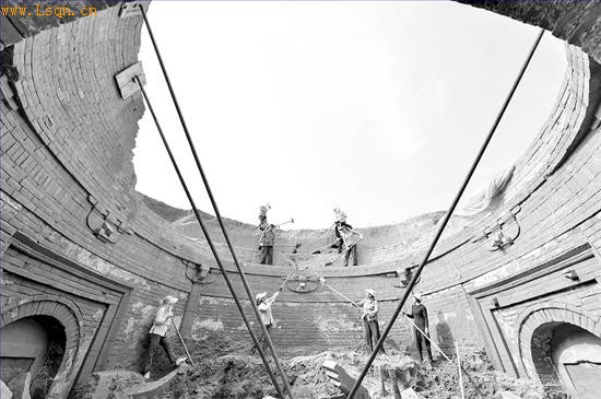 曲阳发现唐代大型古墓